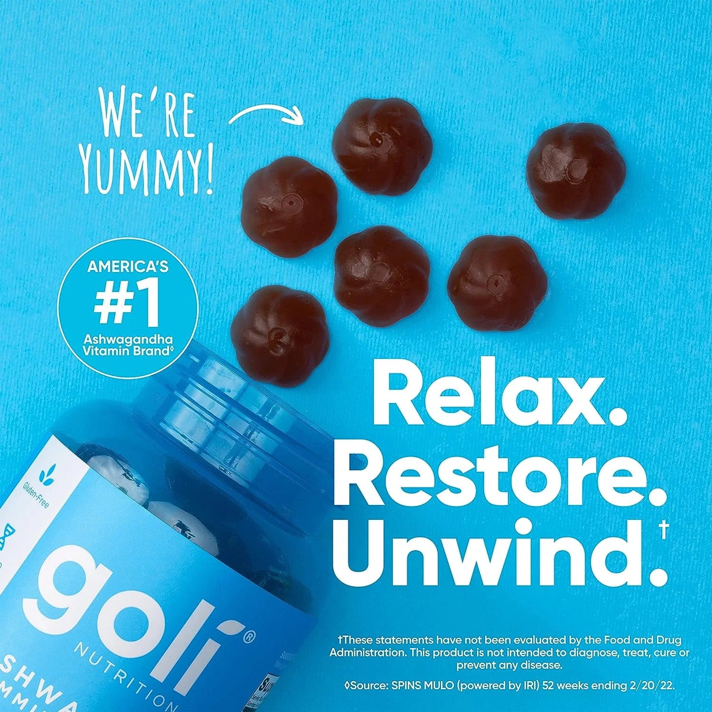 Goli® Nutrition Ashwagandha Gummies, 60 Gummies