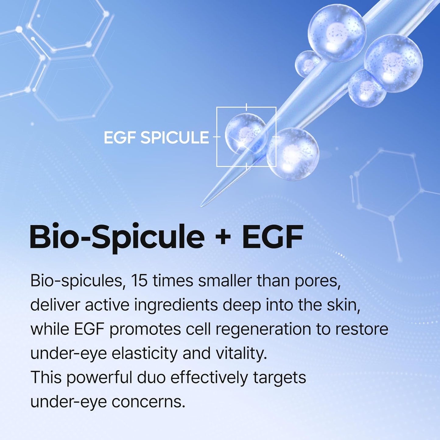 Eyephalt Eyebag Cream for Puffiness, Dark Circles & Fine Lines, Wrinkle, EGF Anti-Aging under Eye Moisturizer with Niacinamide&Ceramide 0.33 Fl.Oz.